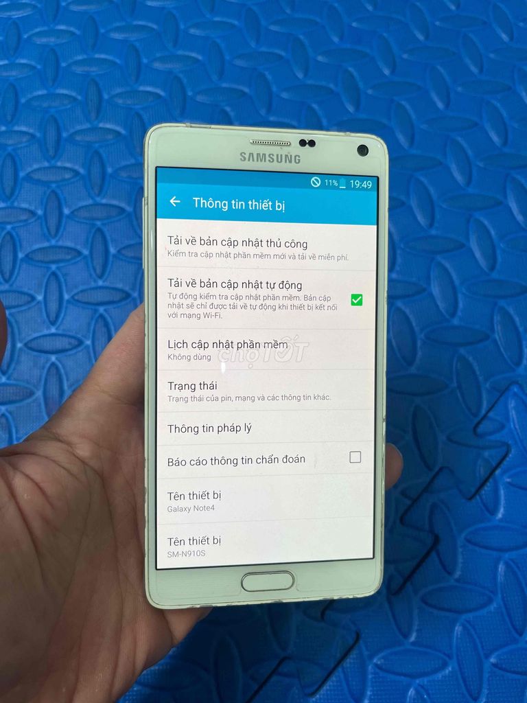 Bán Samsung Note4 zin cũ màn amoled