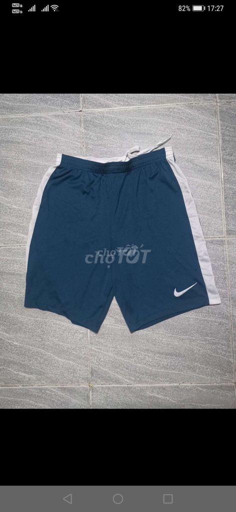 Quần short thun Nike Dri-Fit Vin00s Xanh size M. Mua bán Quần áo tại Quận Gò Vấp Tp Hồ Chí Minh được đăng bởi Hàng 2handsgood hình 1