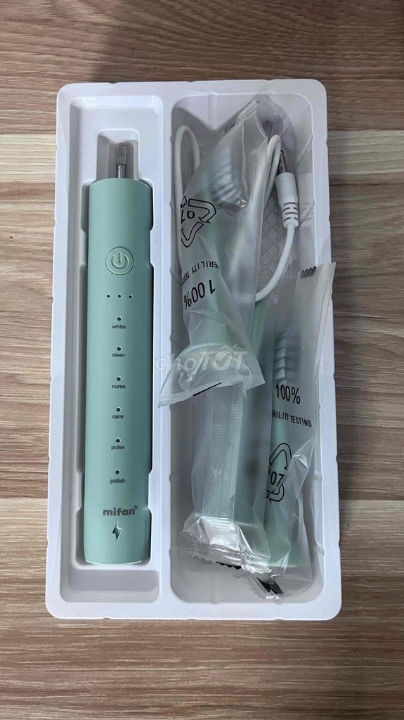 Bàn chải điện Mifan Xanh ngọc. Mua bán Thiết bị vệ sinh, nhà tắm tại Quận Lê Chân Hải Phòng được đăng bởi Đàm Đức Hiển hình 1