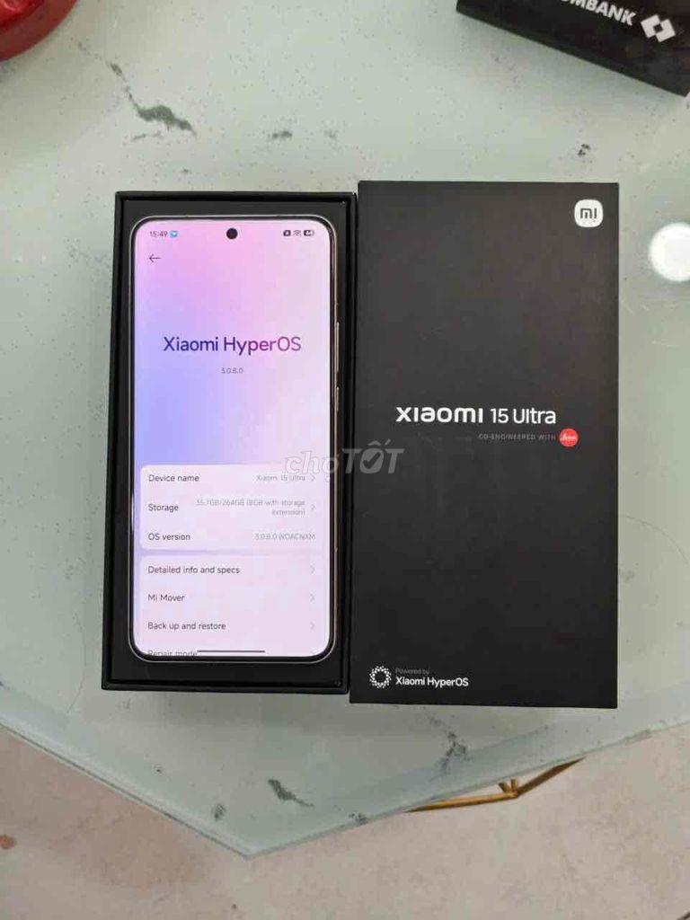 Xiaomi 15 Ultra 256GB Trắng. Mua bán Điện thoại tại Quận Bình Tân Tp Hồ Chí Minh được đăng bởi HCM hình 1