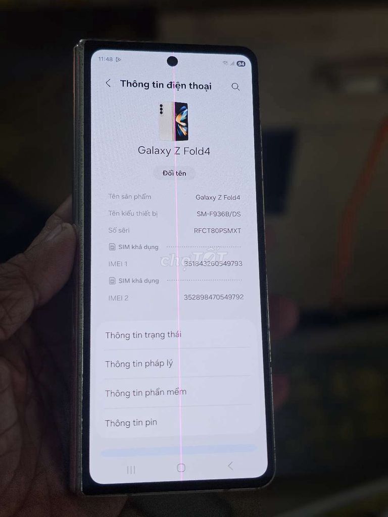  Galaxy Z Fold4 256GB lướt web treo game . Mua bán Điện thoại tại Quận 8 Tp Hồ Chí Minh được đăng bởi Thiên Hòa mobile  hình 1
