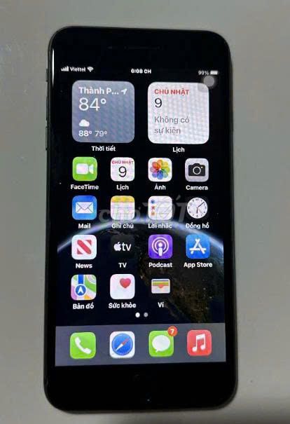 iPhone 8 Plus 256GB Đen 100%. Mua bán Điện thoại tại Quận Ninh Kiều Cần Thơ được đăng bởi Computer 672 hình 1