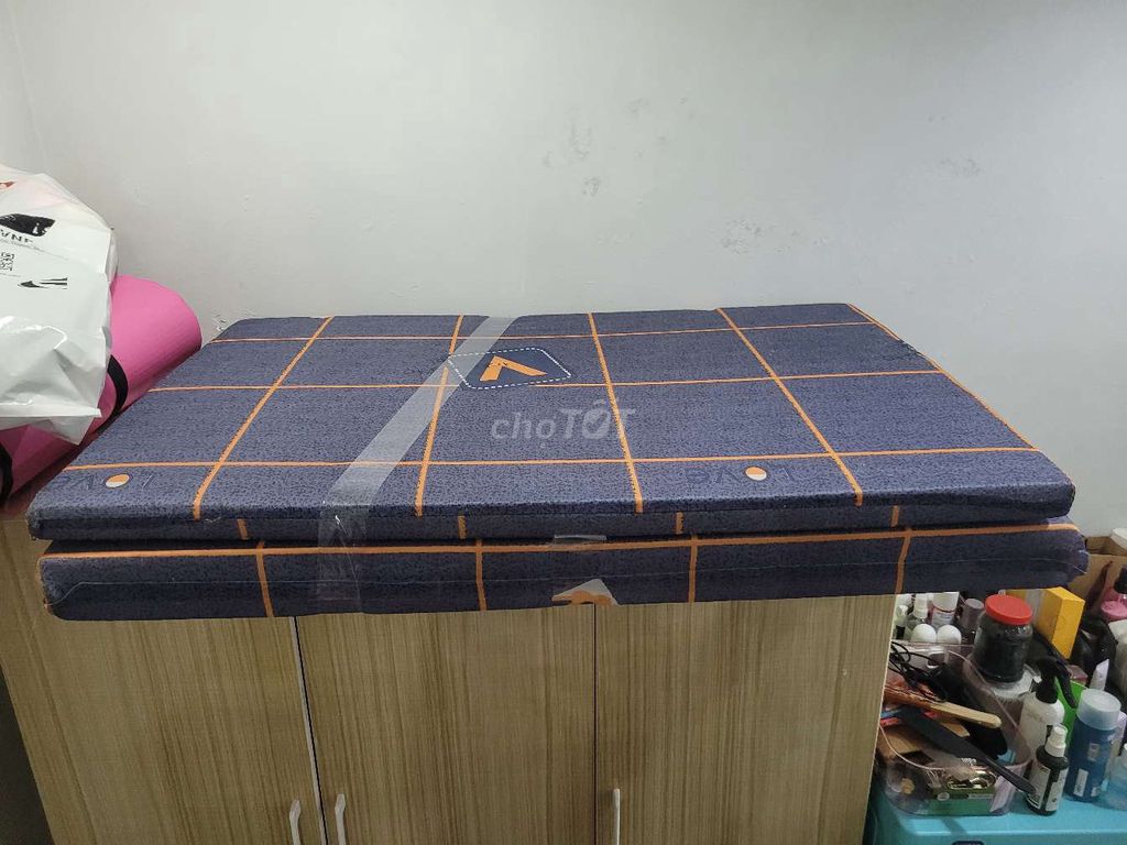 Nệm gấp Vải thoáng khí Gấp gọn tiện lợi. Mua bán Giường, chăn ga gối nệm tại Quận Phú Nhuận Tp Hồ Chí Minh được đăng bởi Tuyết Ngân hình 1