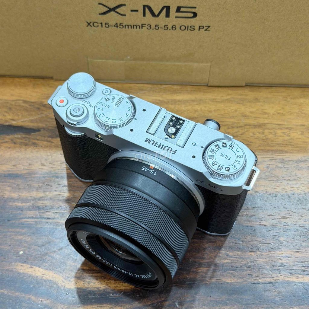 Máy ảnh Fujifilm X-M5 Bạc XC 15-45mm. Mua bán Máy ảnh, Máy quay tại Quận Hai Bà Trưng Hà Nội được đăng bởi Quang Huy hình 1