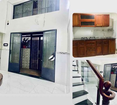 NHÀ RỘNG MỚI, 1 TRỆT 2 LẦU 3P. NGỦ, GÓC TRƯỜNG SA - LVS giáp PN Ok