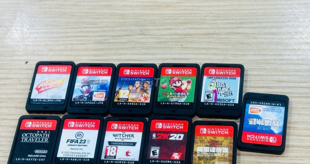 Pass 11 thẻ Game Nitendo Switch giá tốt