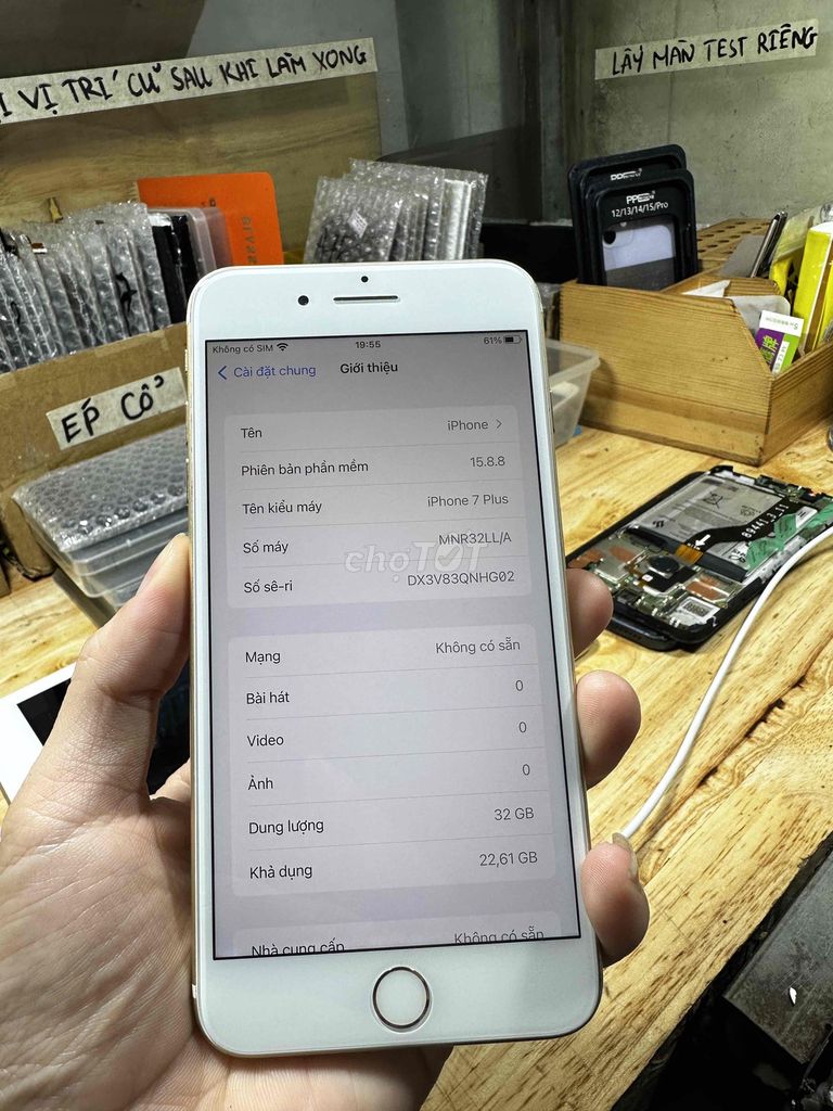 Apple iPhone 7 Plus 32GB vàng. Mua bán Điện thoại tại Quận 12 Tp Hồ Chí Minh được đăng bởi Trọng Tính hình 1