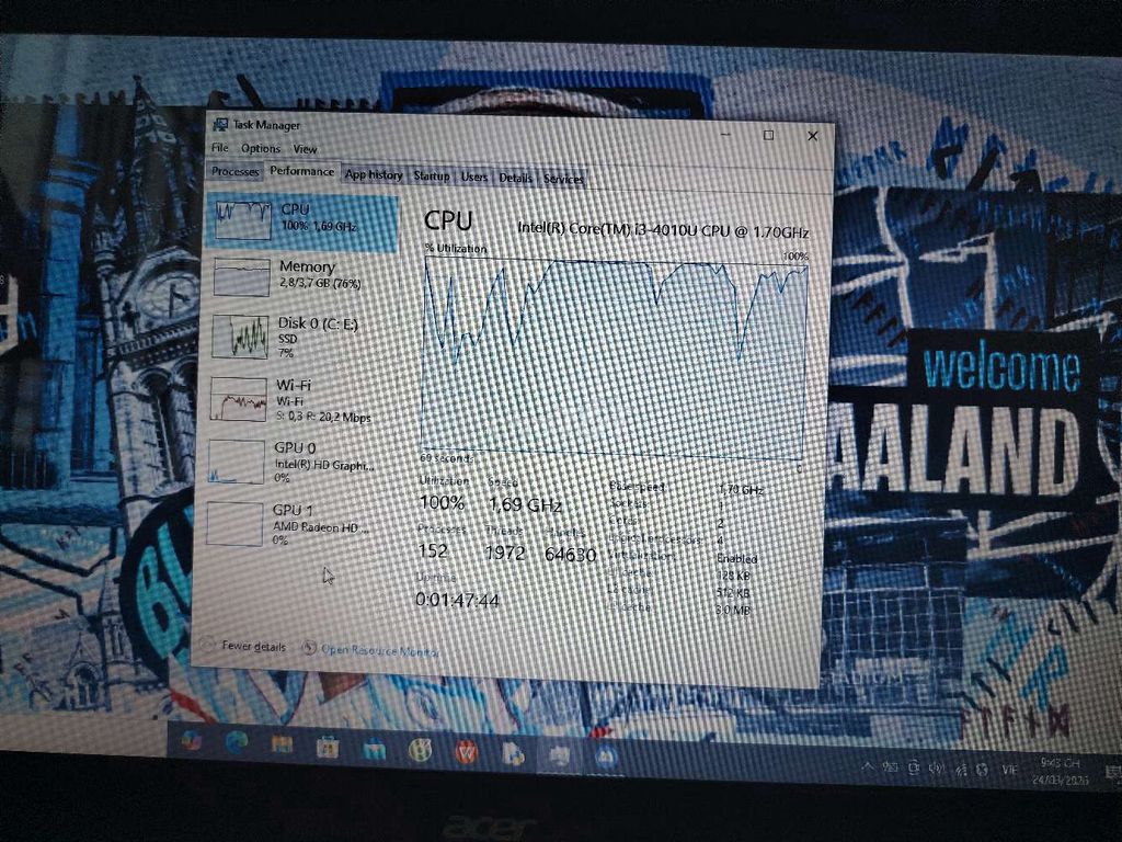 Acer Aspire E1 i3-4010U 4GB/120GB Like New. Mua bán Laptop tại Thành phố Dĩ An Bình Dương được đăng bởi Văn Vĩ Hào hình 1