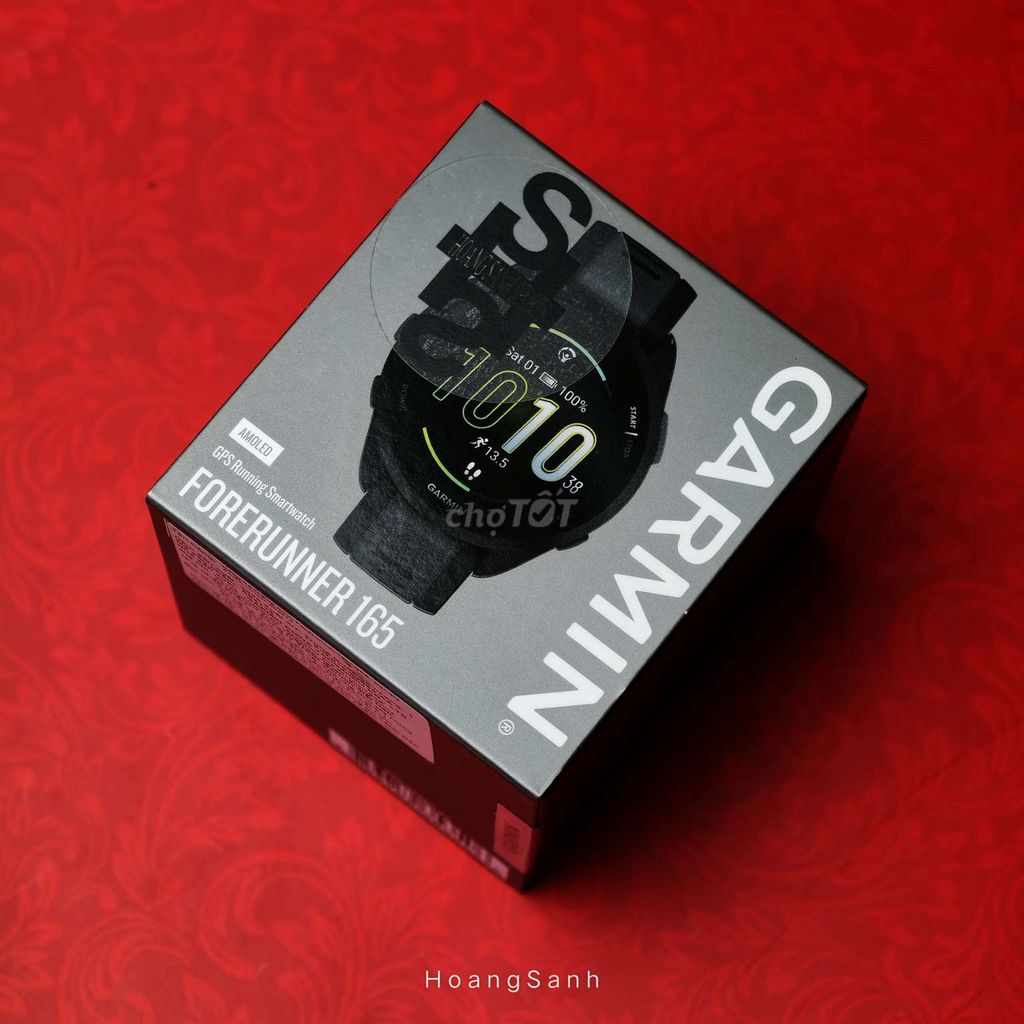 Garmin Forerunner 165 Đen Chính Hãng Newseal. Mua bán Thiết bị đeo thông minh tại Quận 11 Tp Hồ Chí Minh được đăng bởi HOÀNG SANH SPORTS hình 1