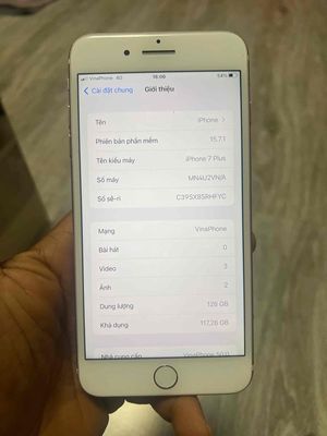 7 plus 128g mất Vân tay Phím home bấm OK. Mua bán Điện thoại tại Quận 8 Tp Hồ Chí Minh được đăng bởi Hoàng Anh 