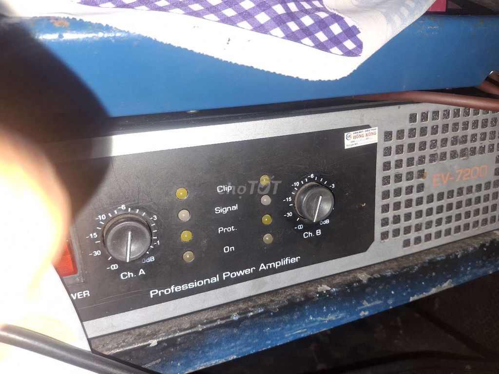 Cục đẩy Hồng Rồng EV-7200 2 kênh. Mua bán Tivi, Âm thanh tại Huyện Cái Nước Cà Mau được đăng bởi Nguyên Nam hình 1