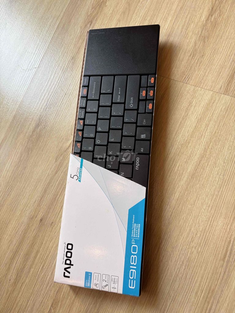 Bàn phím không dây Rapoo E9180P Đen. Mua bán Phụ kiện (Màn hình, Chuột...) tại Quận Bình Thạnh Tp Hồ Chí Minh được đăng bởi Cao Công Toàn hình 1