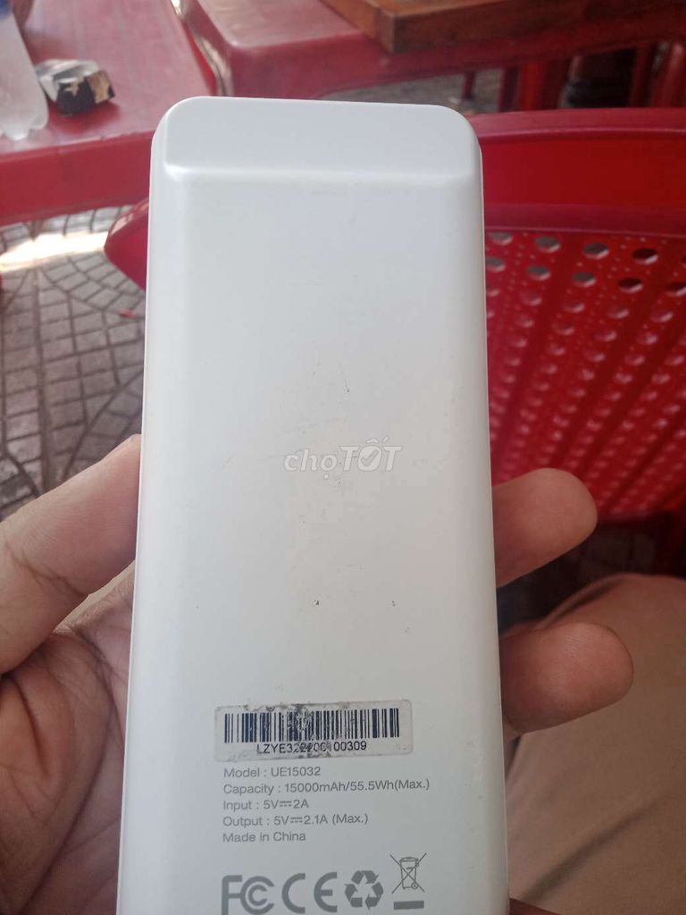Sạc dự phòng Energizer UE15032 Trắng. Mua bán Phụ kiện (Màn hình, Chuột...) tại Quận Ngô Quyền Hải Phòng được đăng bởi Truonglam hình 1