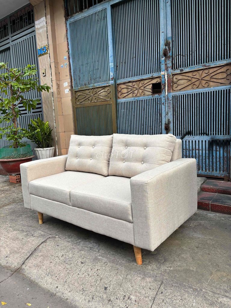 Ghế sofa Vải bố Kem 1.4m Mới 100%. Mua bán Bàn ghế tại Quận Gò Vấp Tp Hồ Chí Minh được đăng bởi Nguyễn Hữu Mạnh hình 1