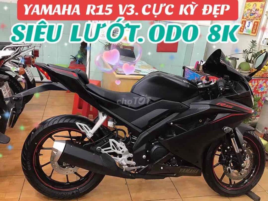 YAMAHA R15 V3 150.SX 2019.ODO 8K .ZIN NGUYÊN BẢN
