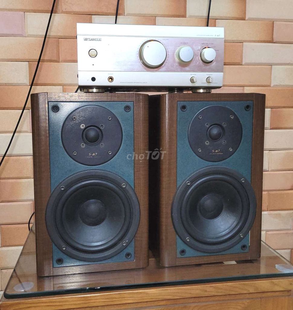 Bộ Loa Ampli Sansui Alpha 7. Mua bán Tivi, Âm thanh tại Quận Tân Phú Tp Hồ Chí Minh được đăng bởi Hunacar hình 2