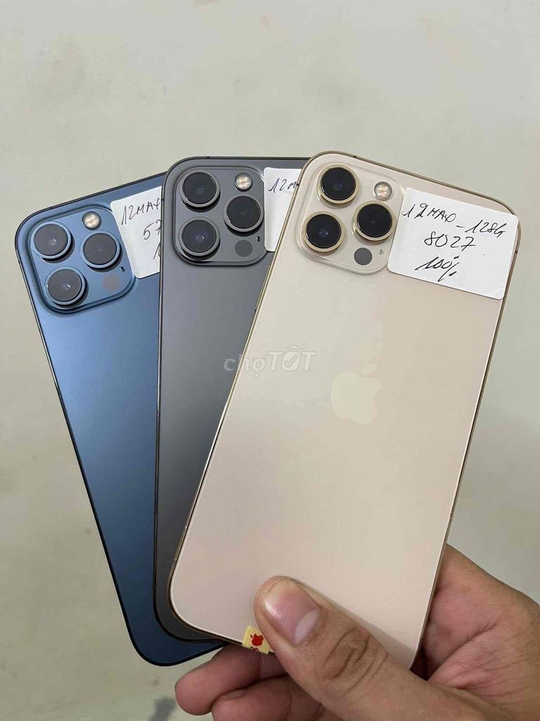 Apple iPhone 12 Pro Max 128/256GB Xám. Mua bán Điện thoại tại Quận Hoàng Mai Hà Nội được đăng bởi Vũ Đức thắng hình 1