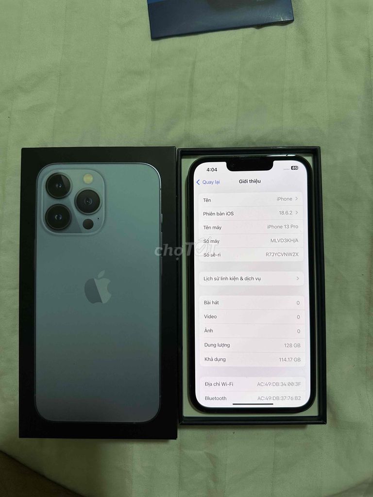 Apple iPhone 13 mini 128GB 77%. Mua bán Điện thoại tại Thành phố Vũng Tàu Bà Rịa - Vũng Tàu được đăng bởi Tuấn hình 1