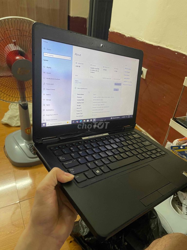Dell Latitude E5250 i5-5300U 4GB/120GB. Mua bán Laptop tại Quận Cầu Giấy Hà Nội được đăng bởi Minh Tuấn hình 1