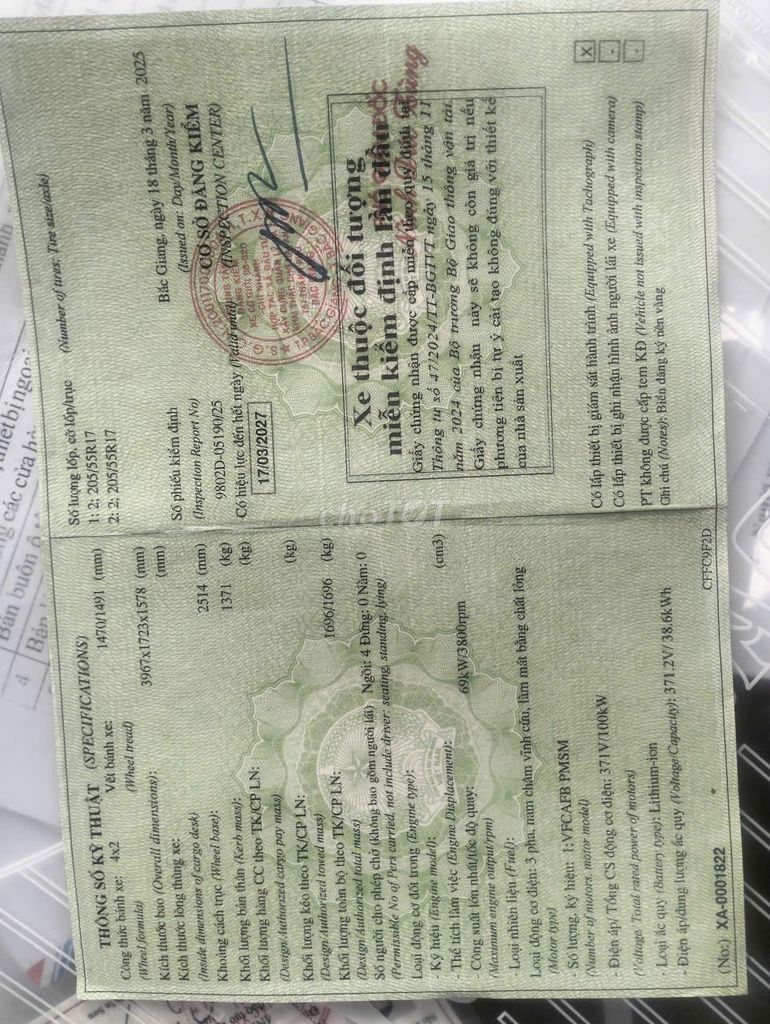 VinFast VF5 Plus 2025  - 48000 km. Mua bán Ô tô tại Huyện Việt Yên Bắc Giang được đăng bởi Dung Nguyen hình 8