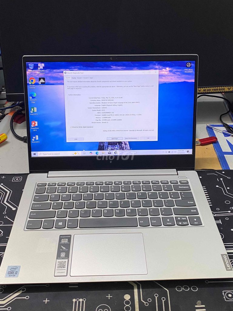 Lenovo S340 14iil i3 1005G1 12GB/256GB. Mua bán Laptop tại Quận Bình Tân Tp Hồ Chí Minh được đăng bởi Bình hình 1