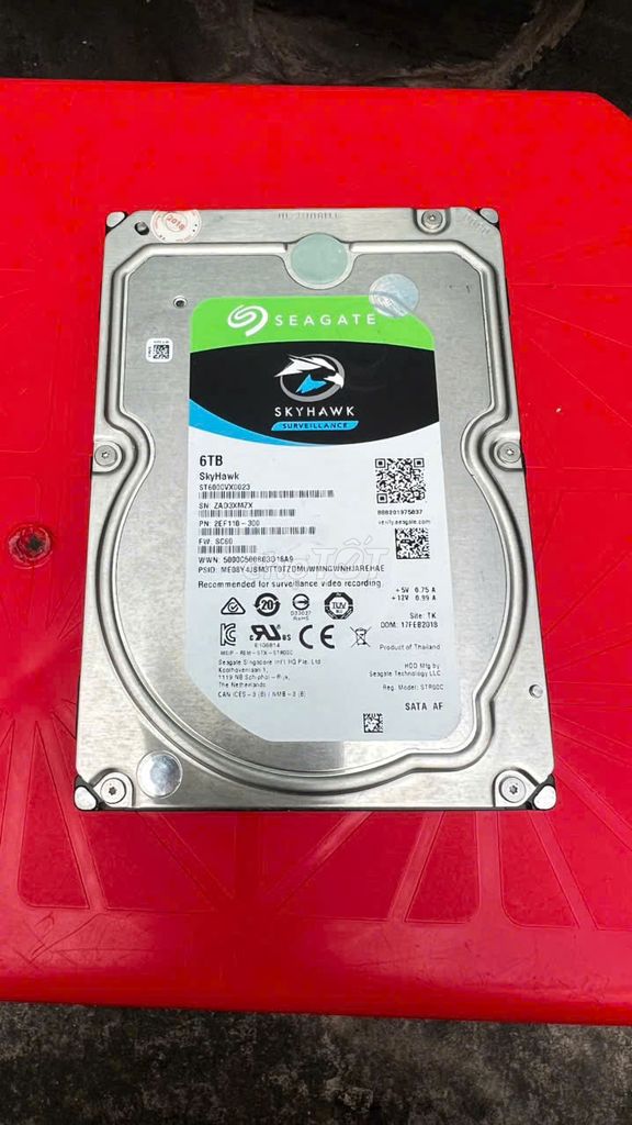 Ổ cứng Skyhawk 6TB 10TB giá mềm, chạy ổn