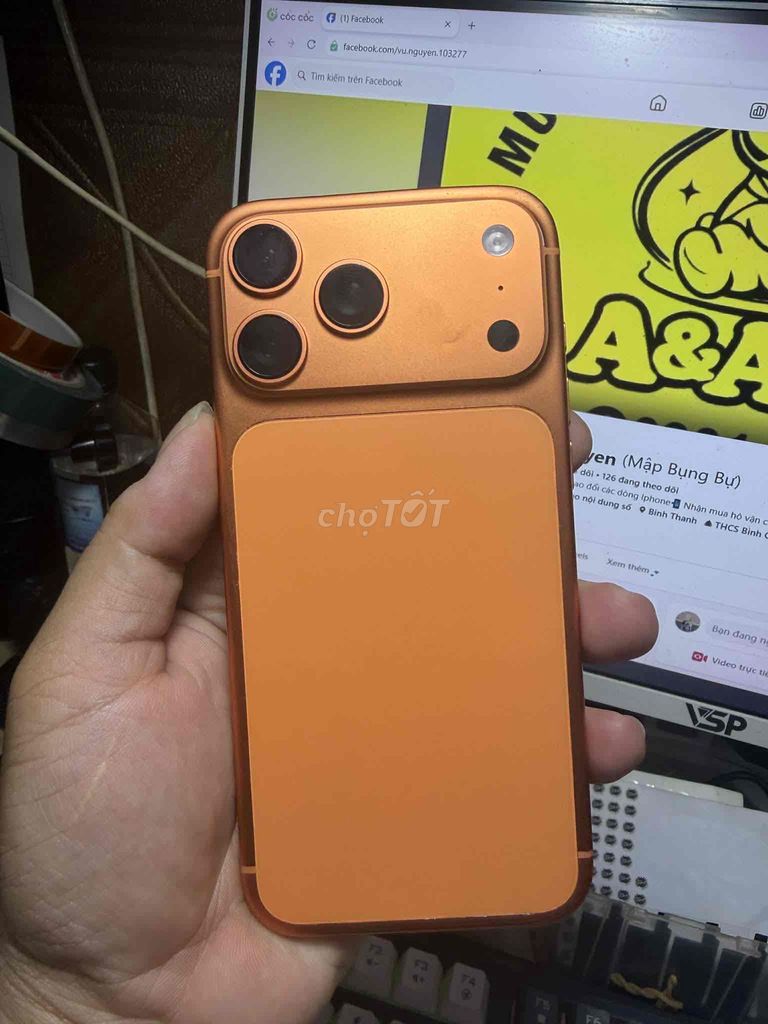 iPhone 17 Pro Max 256GB Cam. Mua bán Điện thoại tại Quận Bình Thạnh Tp Hồ Chí Minh được đăng bởi Trang hình 1