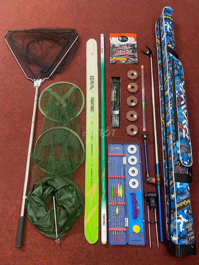 Cần câu cá Hoàng Vũ 5H Carbon full bộ. Mua bán Đồ thể thao, Dã ngoại tại Huyện Phú Xuyên Hà Nội được đăng bởi NickCarter hình 1