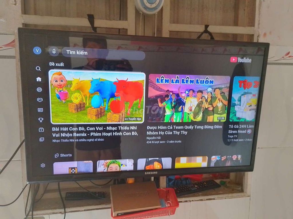 Về quê tl lại tivi Samsung 32in xem Youtube wifi. Mua bán Tivi, Âm thanh tại Thành phố Thuận An Bình Dương được đăng bởi Lực  hình 1