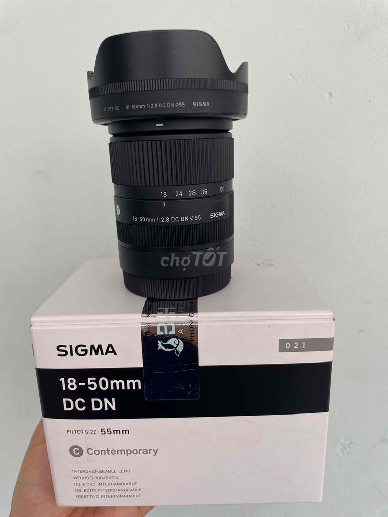Ống kính máy ảnh Sigma 18-50mm f2.8 DC DN. Mua bán Máy ảnh, Máy quay tại Quận 3 Tp Hồ Chí Minh được đăng bởi huonglan Nguyễn  hình 1