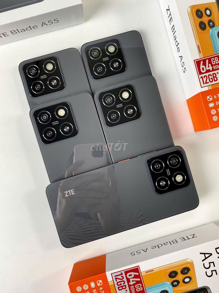 Điện Thoại Zte Blade A55 Fullbox 4GB/64GB Mới 100%. Mua bán Điện thoại tại Quận Bình Thạnh Tp Hồ Chí Minh được đăng bởi TMOBILE GIÁ TỐT NHẤT hình 1
