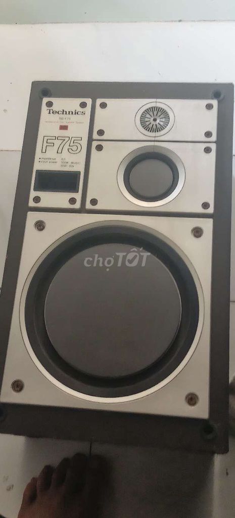 Loa Technics F75 Đen. Mua bán Tivi, Âm thanh tại Thị xã Tân Châu An Giang được đăng bởi Nguyễn Trung Hiếu hình 1