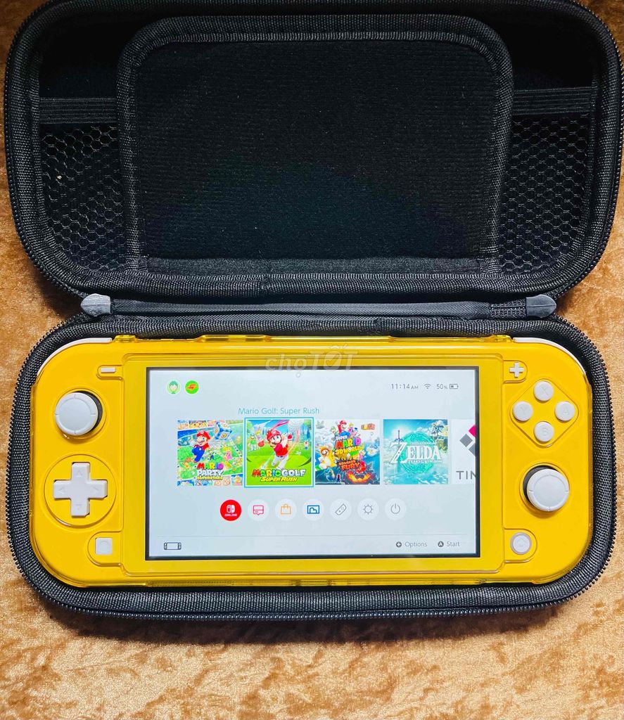 Nintendo Switch Lite Yellow modchip 99% Likenew