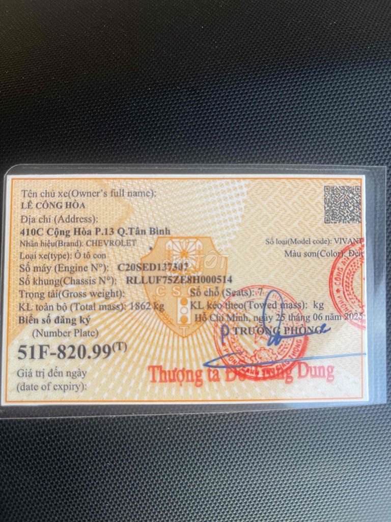 Chevrolet Vivant 2008, số sàn 2.0. 55000 km, 105T. Mua bán Ô tô tại Quận 10 Tp Hồ Chí Minh được đăng bởi Lê công hoà hình 11
