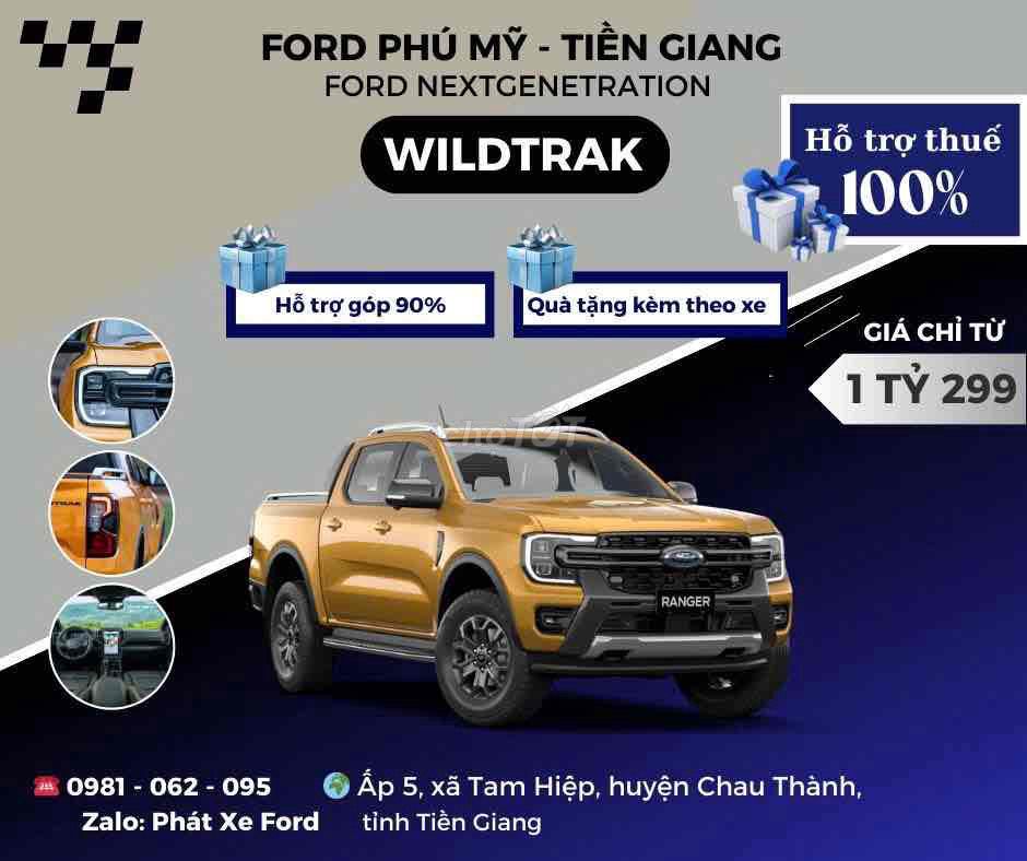 Ford Ranger 2025 Wildtrak 2.0L 4x4 AT - 1 km. Mua bán Ô tô tại Huyện Châu Thành Tiền Giang được đăng bởi Đại Lý Ô Tô Ford Tiền Giang hình 4