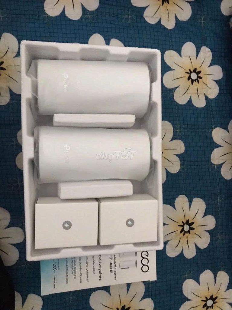 Thanh lý 3 Bộ phát Wifi Mesh TP-Link Deco E4. Mua bán Phụ kiện (Màn hình, Chuột...) tại Thị xã Duyên Hải Trà Vinh được đăng bởi Thanh Lý hình 1