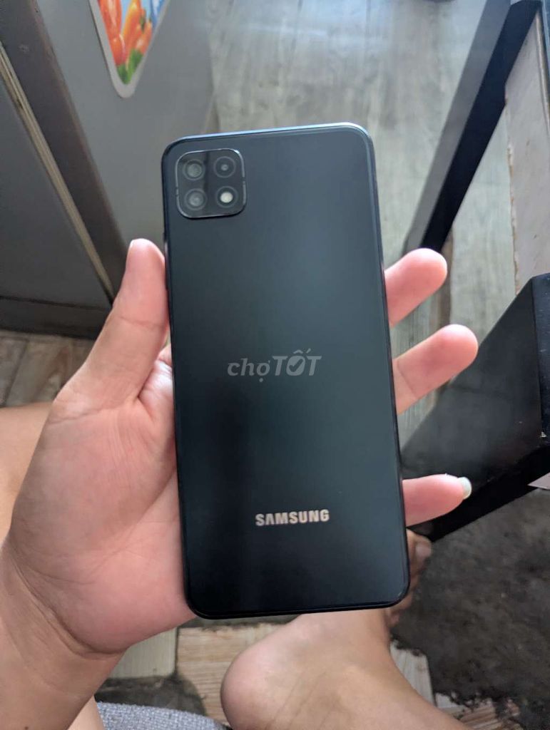 Samsung Galaxy A22 5G 128GB Đen. Mua bán Điện thoại tại Thành phố Thuận An Bình Dương được đăng bởi SANG hình 1