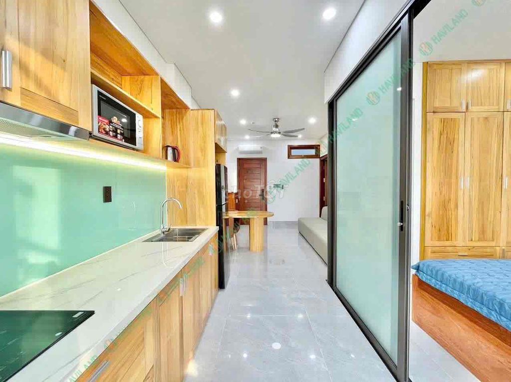 Furnished 1-bedroom apartment with balcony in Hòa Xuân — photo 6