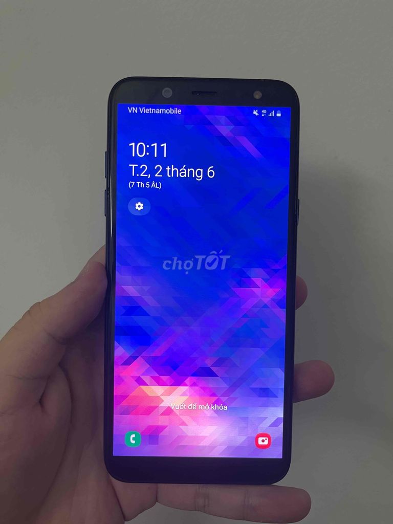 cần bán samsung a6 2018 zin full chức năng có fix. Mua bán Điện thoại tại Thành phố Thủ Đức Tp Hồ Chí Minh được đăng bởi Anh Tuấn hình 1