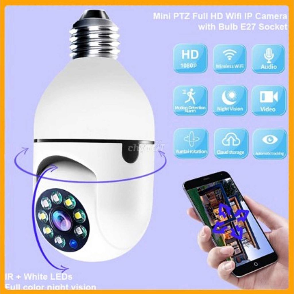 CAMERA Yoosee Wifi HK211 Mẫu Bóng Đèn (FullBox)