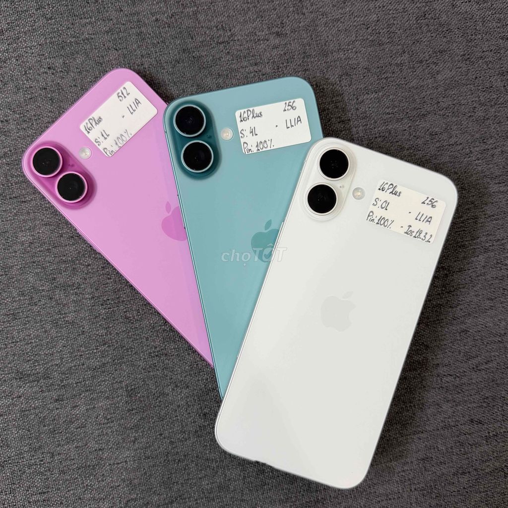 iPhone 16 Plus 256GB/512gb sạc 0-1L zin chất. Mua bán Điện thoại tại Quận Đống Đa Hà Nội được đăng bởi đức phạm hình 1