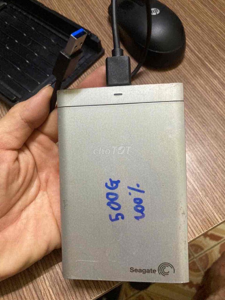 Ổ cứng di động Seagate 500GB USB 3.0 đã sử dụng. Mua bán Phụ kiện (Màn hình, Chuột...) tại Quận 5 Tp Hồ Chí Minh được đăng bởi lê hoàng khanh hình 1
