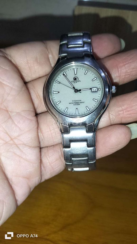 Đồng hồ Citizen Eco-Drive Titanium Nam
