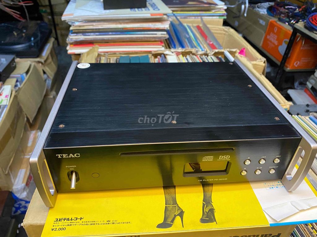 Đầu đĩa CD TEAC PD-501HR Đen. Mua bán Tivi, Âm thanh tại Quận 10 Tp Hồ Chí Minh được đăng bởi shop dây japan  hình 1