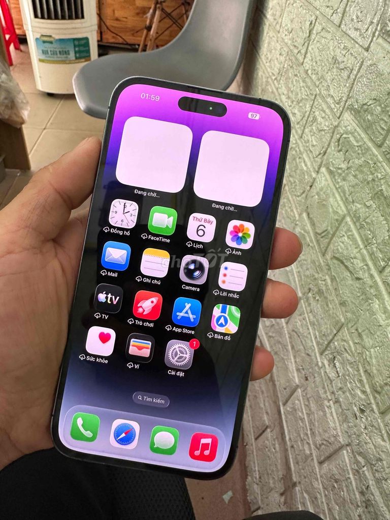 iPhone 14 Pro Max 256GB Mỹ. Mua bán Điện thoại tại Quận Liên Chiểu Đà Nẵng được đăng bởi Quán Net gaming hoà khanh  hình 1