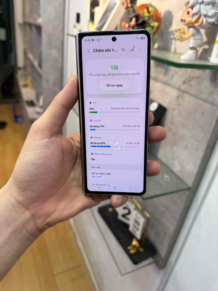 Samsung Fold4 Xám 256 GB. Mua bán Điện thoại tại Quận 3 Tp Hồ Chí Minh được đăng bởi 2 Hand STORE  hình 1