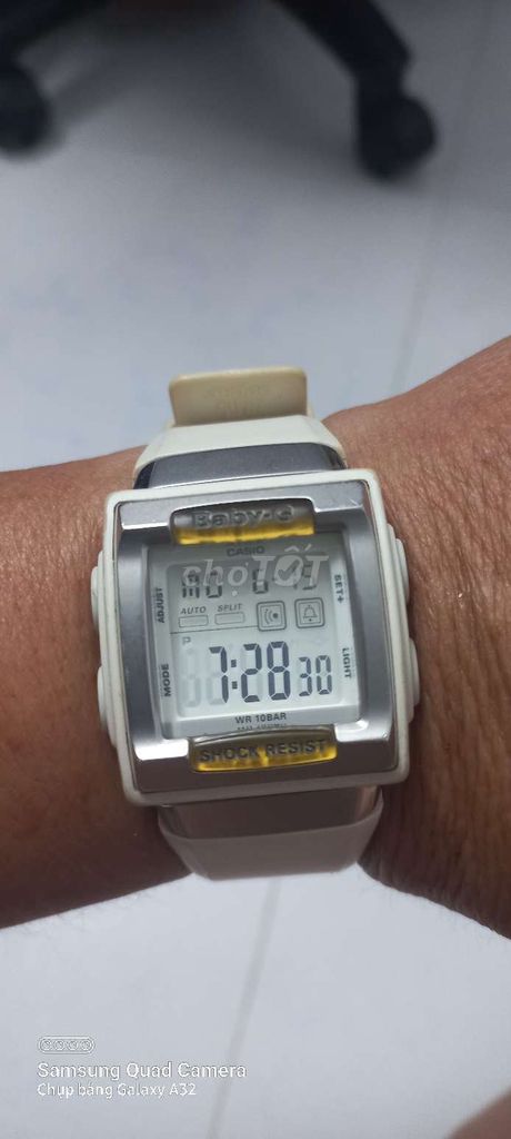 Đồng hồ Casio B-G 180 Nữ Trắng Cao su. Mua bán Đồng hồ tại Quận Bình Thạnh Tp Hồ Chí Minh được đăng bởi Lê Phương hình 1
