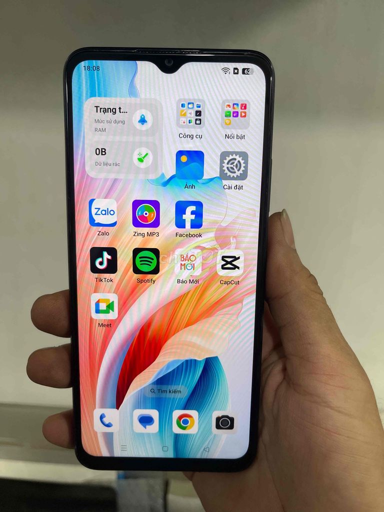 OppoA18 64GB R4GB máy dùng ok full cn k lỗi lầm. Mua bán Điện thoại tại Quận Hải Châu Đà Nẵng được đăng bởi phan văn hiệp hình 1