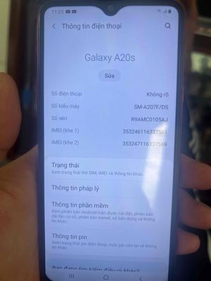 Samsung Galaxy A20s