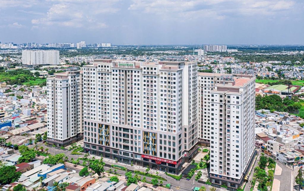 Chính chủ bán CH Green River Q8, DT 65m2/ 2PN, nhà mới, giá 2.82 tỷ